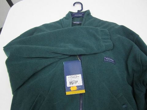 HARDY  fleece jacket green
