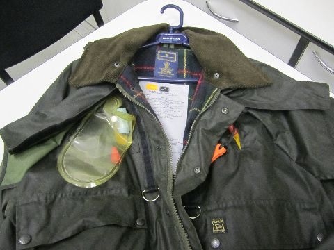 HARDY  Jacket voskovaný s pumpičkou