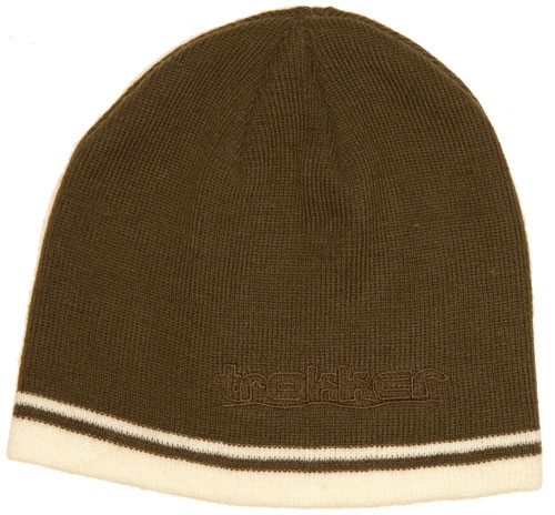 Trakker Čepice pletená Wool Cap+Stripe LT olive