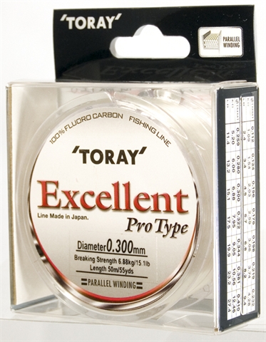 Toray Vlasec EXCELLENT FLUOROCARBON 0,232 mm