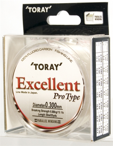 Toray Vlasec EXCELLENT FLUOROCARBON 0,259 mm