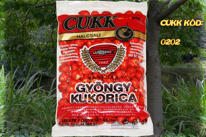 CUKK Kukuřice foukana  Gyongy červená 0202