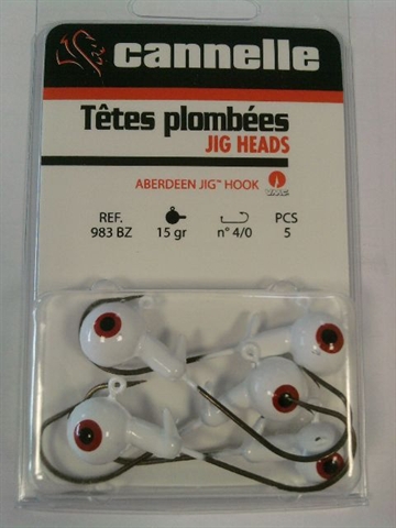 Cannelle Jig  M983 BZ 7 g bílý