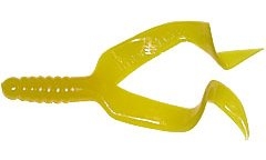 Mister Twister  dvojitý velký 10 cm - Yellow