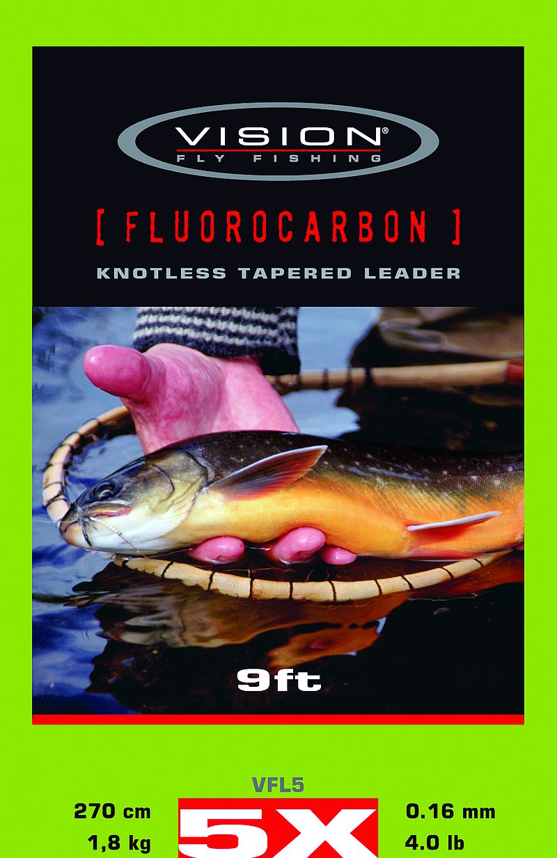 Vision Ujímaný návazec  FLUOROCARBON 3x 0,21 mm