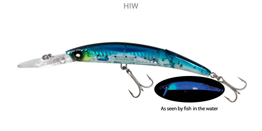 YO-ZURI  F1052-HIW CRYSTAL 3D MINNOW DDJ 130mm